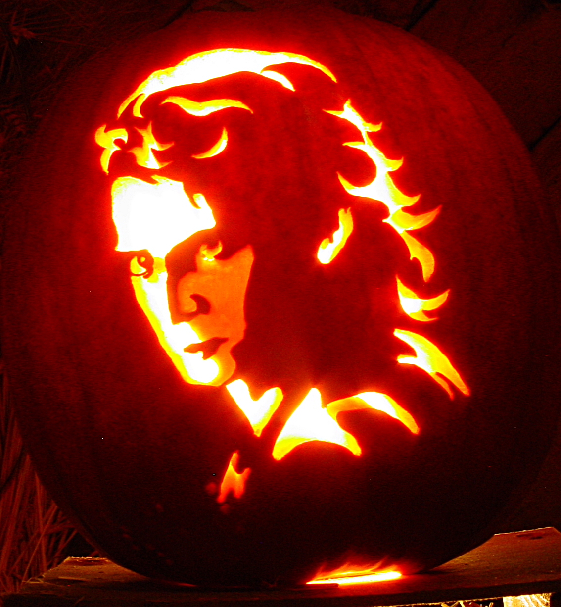 Anakin-Skywalker-pumpkin - Pumpkin Glow