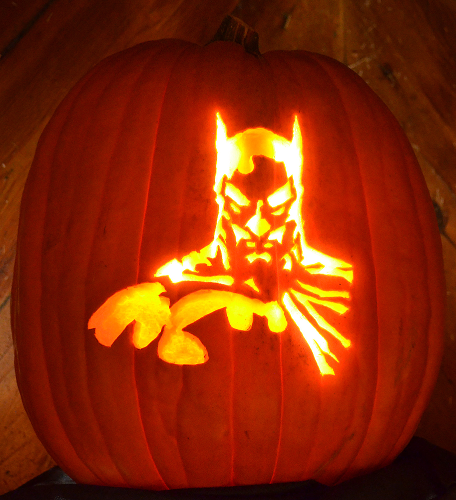battman pumpkin carving image free