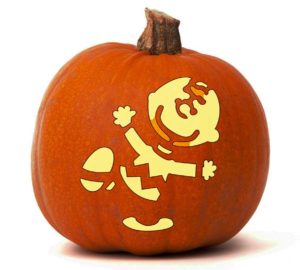 charlie brown pumpkin stencil