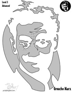 free groucho marx coloring pages