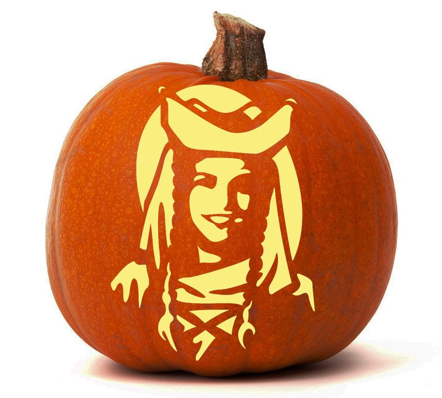 Medieval Maiden - Pumpkin Glow