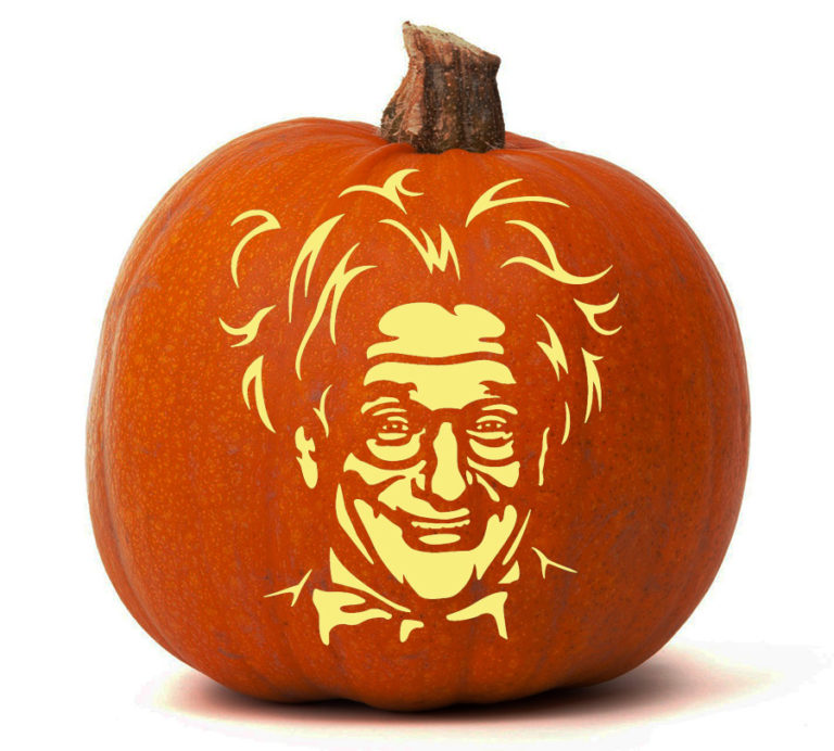 Robin Williams as the Absent Minded Professor in Flubber - Pumpkin Glow