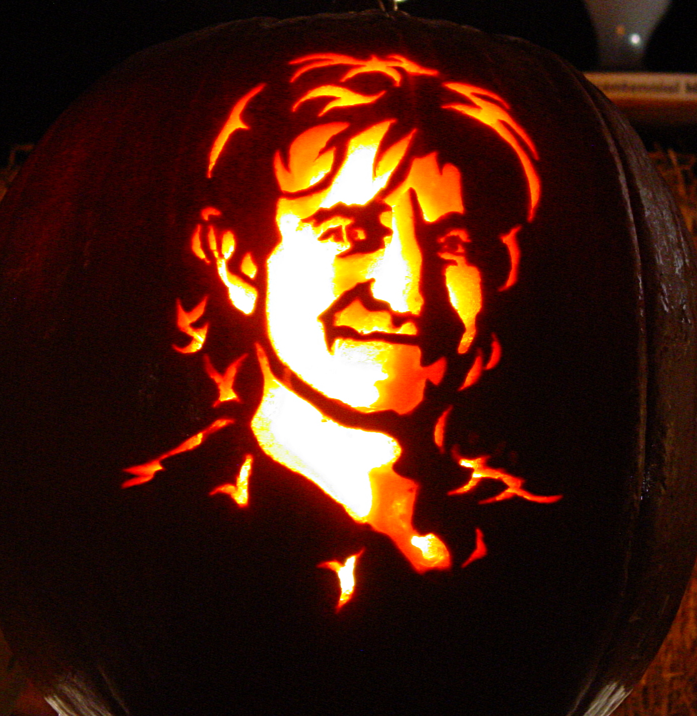 Robin williams as Peter Pan - Pumpkin Glow