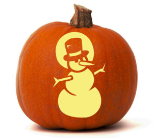 Snowman-Pumpkin
