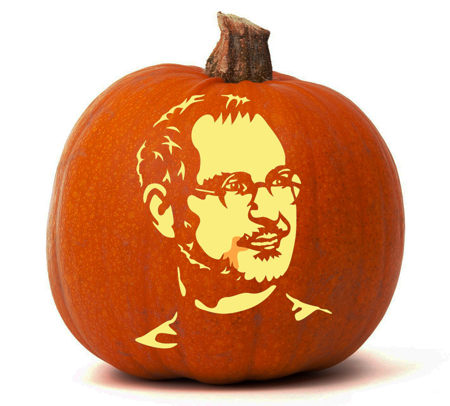 Steve Jobs - Pumpkin Glow
