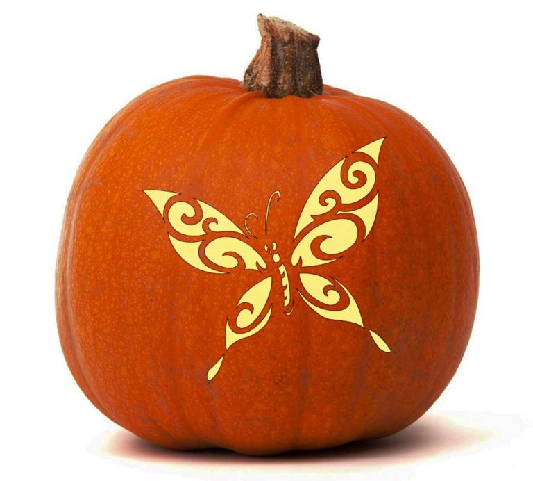 Butterfly Pumpkin Glow