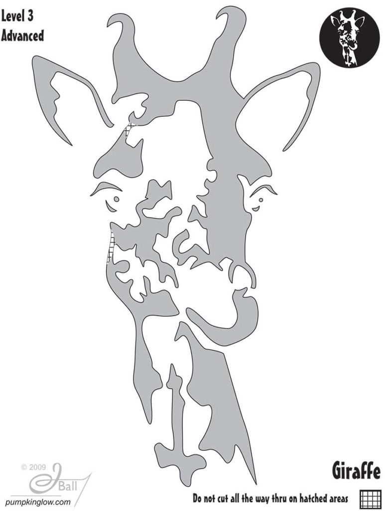 giraffe-pumpkin-stencil