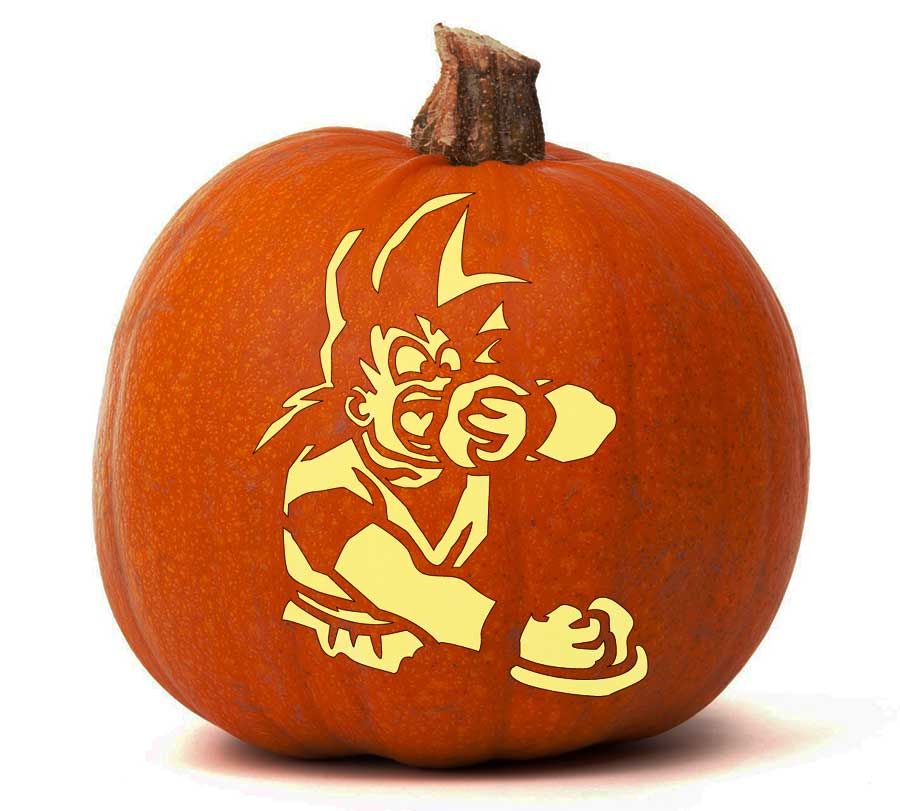 Goku Pumpkin Glow