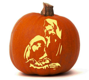 nativity-Pumpkin