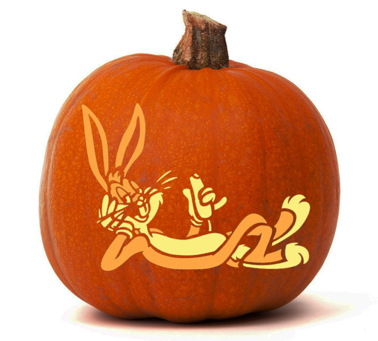 Bugs Bunny Pumpkin Glow
