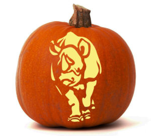 Charging-Rhino-pumpkin