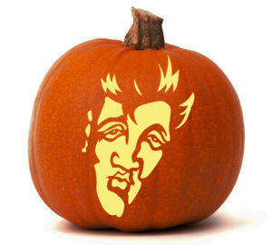 Elvis-Caricature-pumpkin