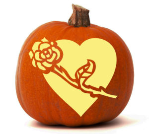 Heart-Rose-pumpkin