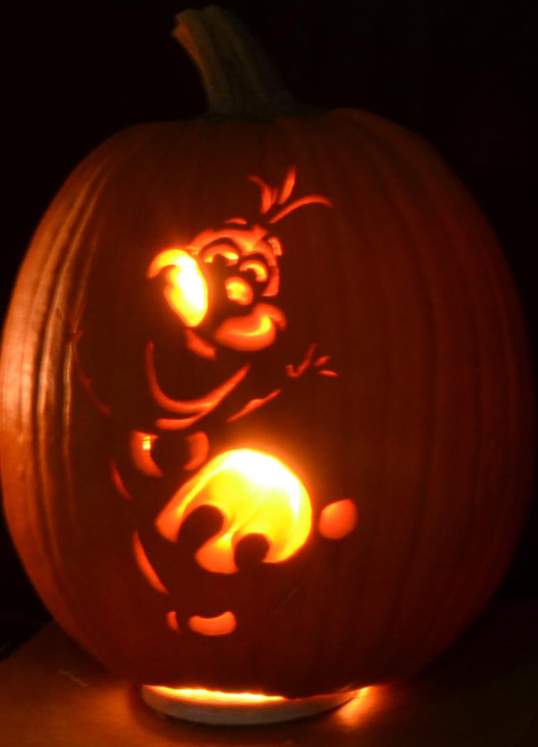 Olaf - from Frozen - Pumpkin Glow