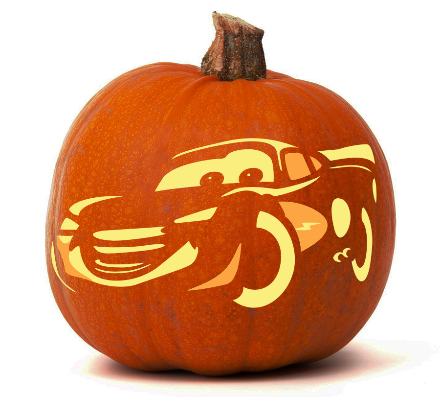 Lightning Mcqueen Pumpkin Carving Patterns