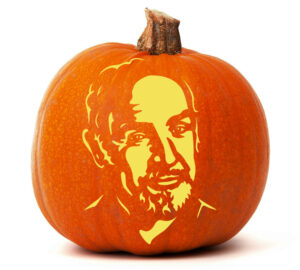 Sean Connery pumpkin