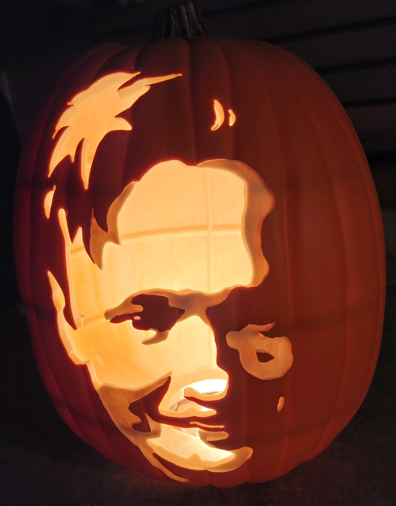 Conan O Brien Pumpkin Glow