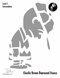 Charlie Brown depressed stance pattern